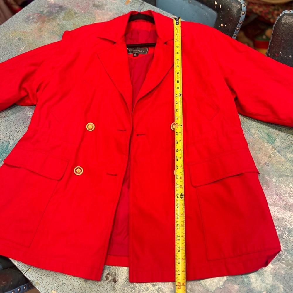 90s Cherry Red Jacket - Picture 16 of 16